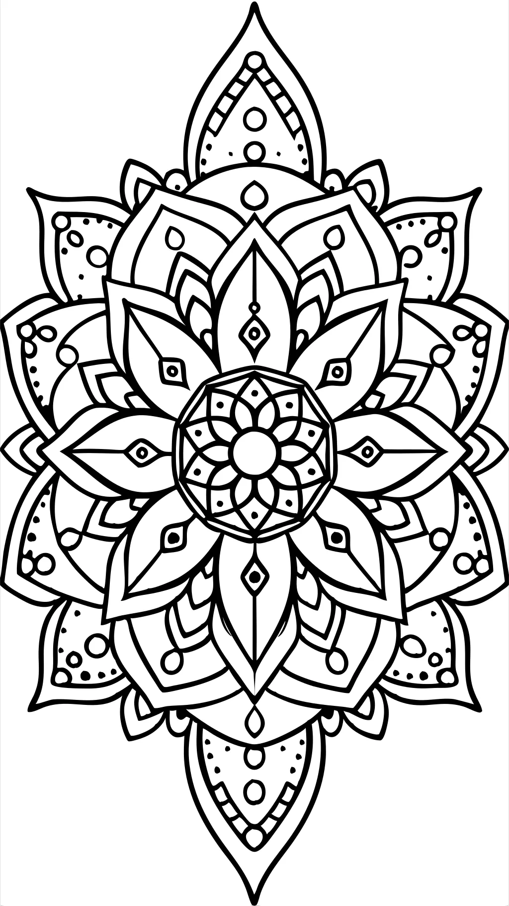 finished coloring pages for adults